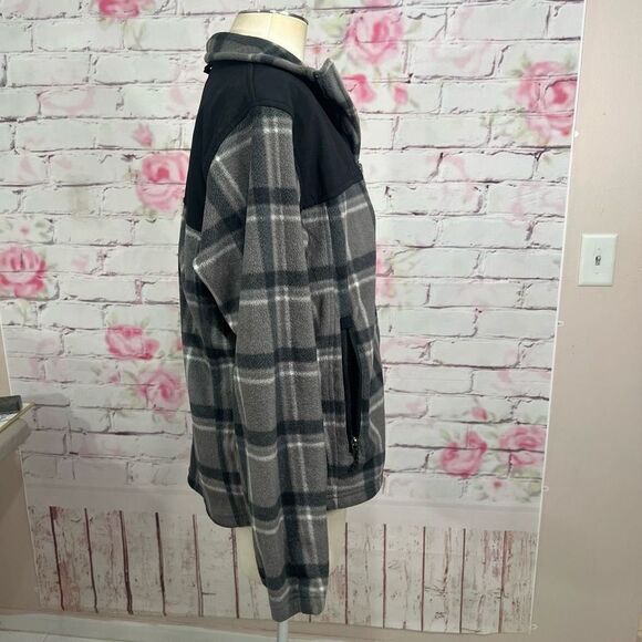 Columbia 2 in 1 fleece inner lining water resistant outer shell jacket - Picture 11 of 13